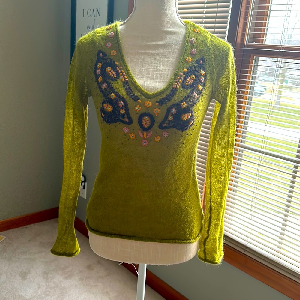 Olive sweater